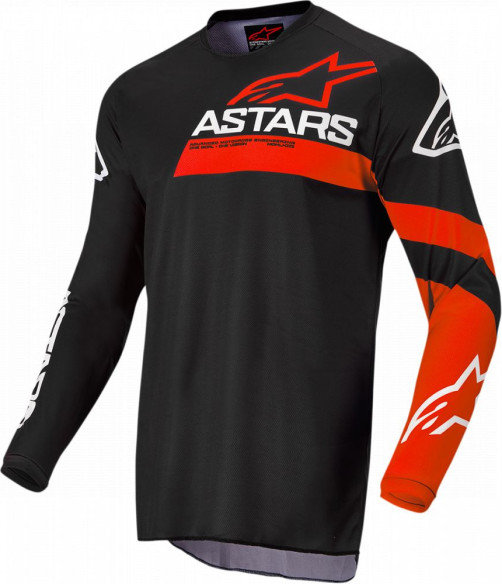 Tricou Enduro Copii Racer Chaser Blk/Red