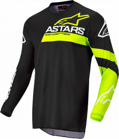Tricou Enduro Copii Racer Chaser Blk/Yl