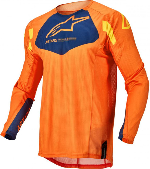 Tricou Enduro Copii Racer Factory Or/Bl/Yl