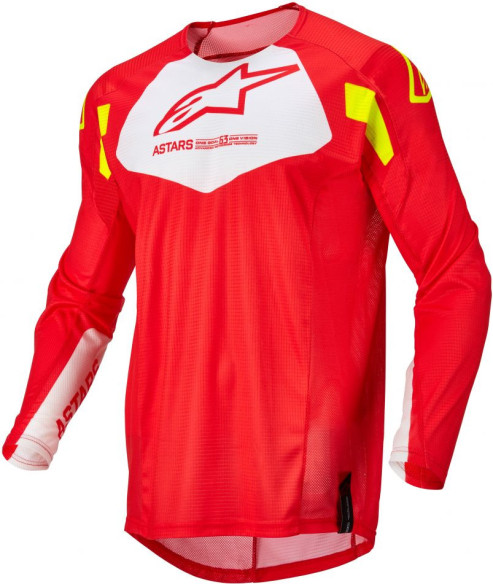 Tricou Enduro Copii Racer Factory Rd/Wt/Yl