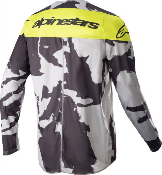 Tricou Enduro Copii R-Tact Camo/Yellow