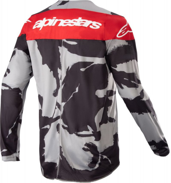 Tricou Enduro Copii R-Tact Camo/Red