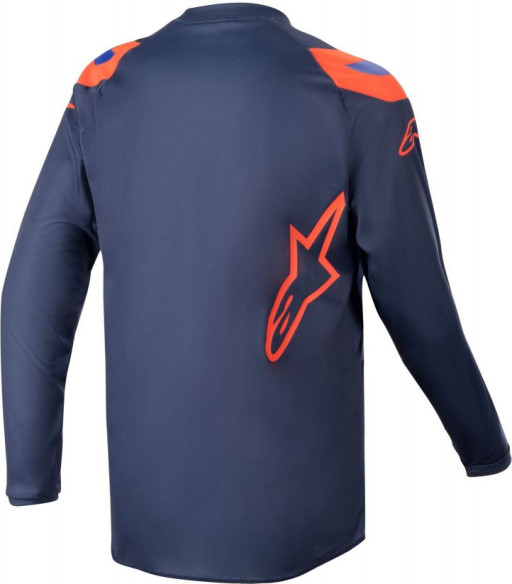 Tricou Enduro Copii Rac-Narn Navy/Orange