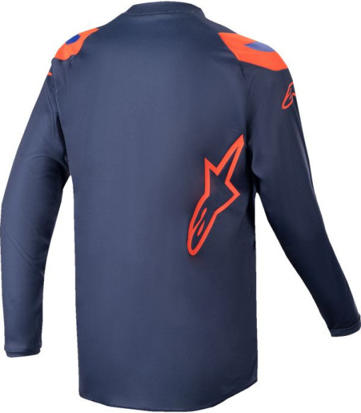 Tricou Enduro Copii Rac-Narn Navy/Orange