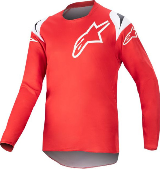 Tricou Enduro Copii Rac-Narn Red/White