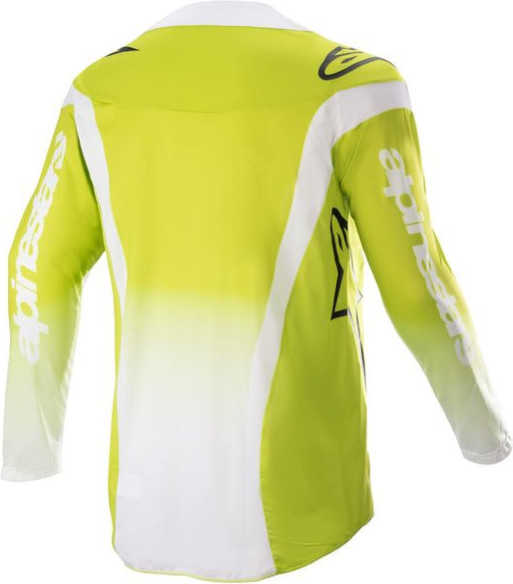 Tricou Enduro Copii Rac-Push Yellow/White