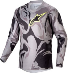 Tricou Moto Enduro/MX Copii Racer Tactical Cast Gray/Camo Magnet 24