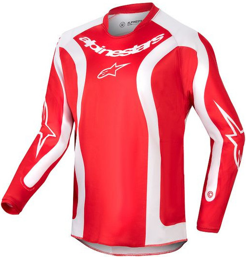 Tricou Moto Enduro/MX Copii Racer Lurv Red/White 24