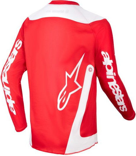 Tricou Moto Enduro/MX Copii Racer Lurv Red/White 24