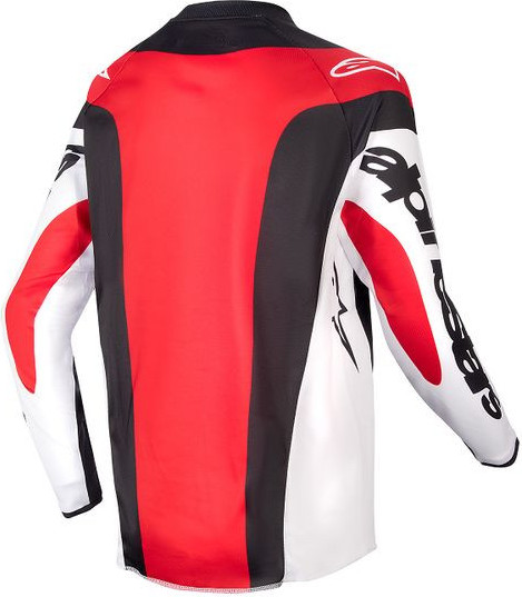 Tricou Moto Enduro/MX Copii Racer Ocuri Red/White/Black 24