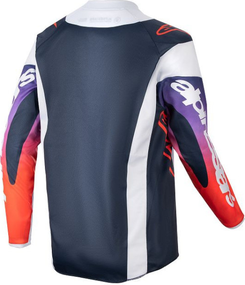 Tricou Moto Enduro/MX Copii Racer Hoen Gray/Orange/Blue 24