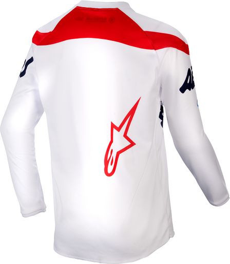 Tricou Moto Enduro/MX Copii Racer Hana White/Multicolor 24