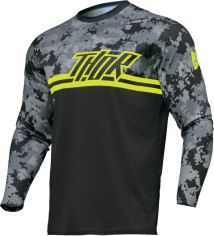 Tricou Moto Mx/Enduro Copii Sector Digi Black/Camo 2024