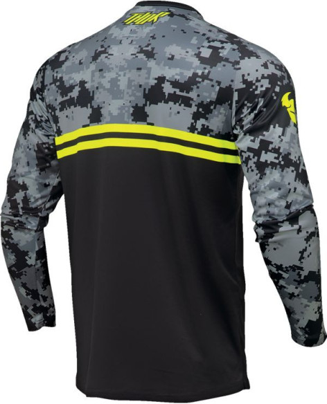 Tricou Moto Mx/Enduro Copii Sector Digi Black/Camo 2024