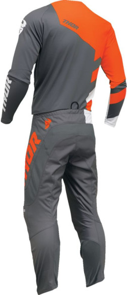 Tricou Moto Mx/Enduro Copii Sector Checker Charcoal/Orange 2024
