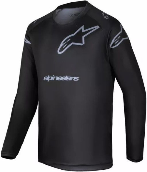 Tricou Moto MX/Enduro Copii Racer Youth Graphite Black 24