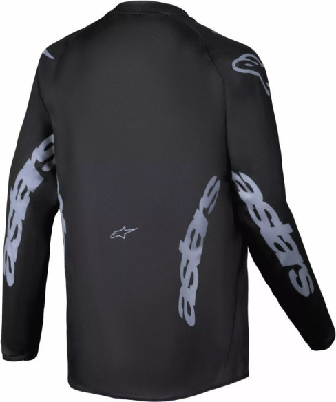 Tricou Moto MX/Enduro Copii Racer Youth Graphite Black 24