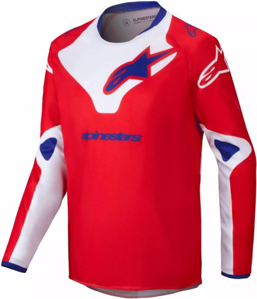 Tricou Moto MX/Enduro Copii Racer Youth Veil Red/White 24
