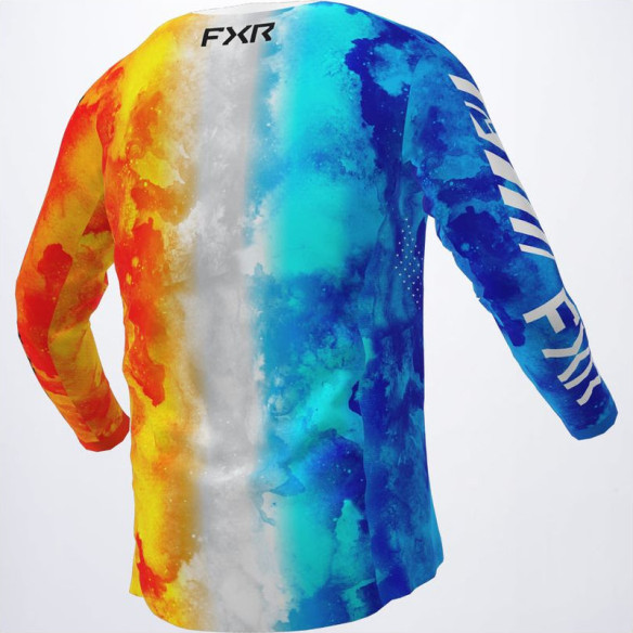 Tricou MX/Enduro Copii Youth Podium Fire/Ice