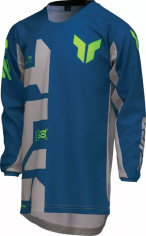 Tricou MX/Enduro Copii Youth Launchmode Forge Blue 2025