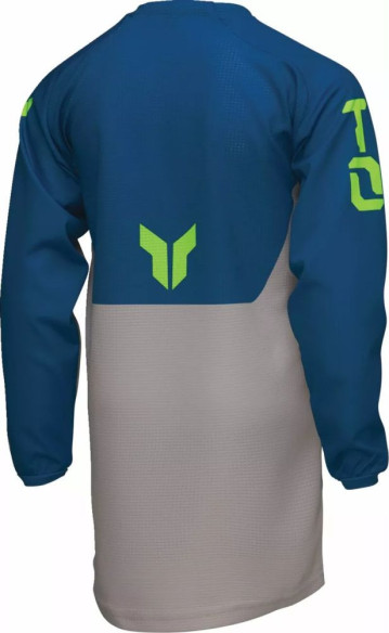 Tricou MX/Enduro Copii Youth Launchmode Forge Blue 2025