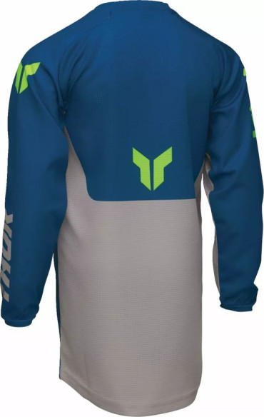 Tricou MX/Enduro Copii Youth Launchmode Forge Blue 2025