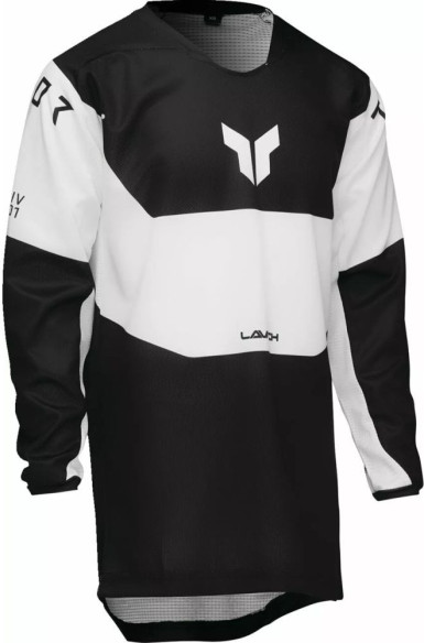 Tricou MX/Enduro Copii Youth Launchmode Storm Black 2025
