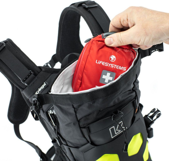Rucsac Trail 9 Adventure Black/Yellow Fluo