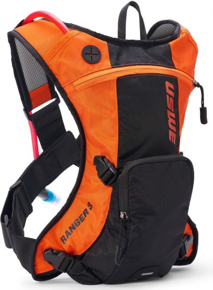 Rucsac Hidratare Ranger Orange 3L Rezervor 2L