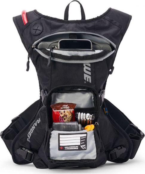 Rucsac Hidratare Ranger Black 3L Rezervor 2L