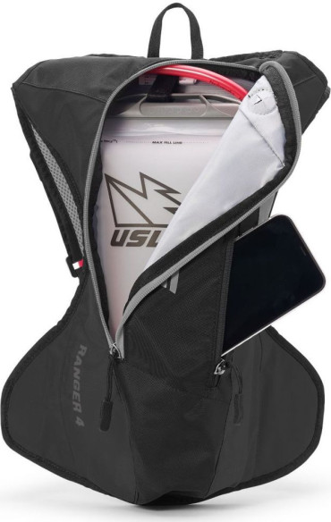 Rucsac Hidratare Ranger Black 4L Rezervor 2.5L