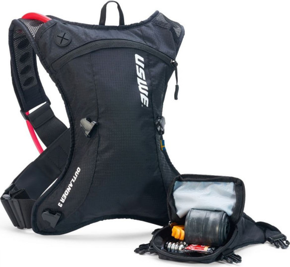 Rucsac Hidratare Outlander 3 Black 1.5L/3L