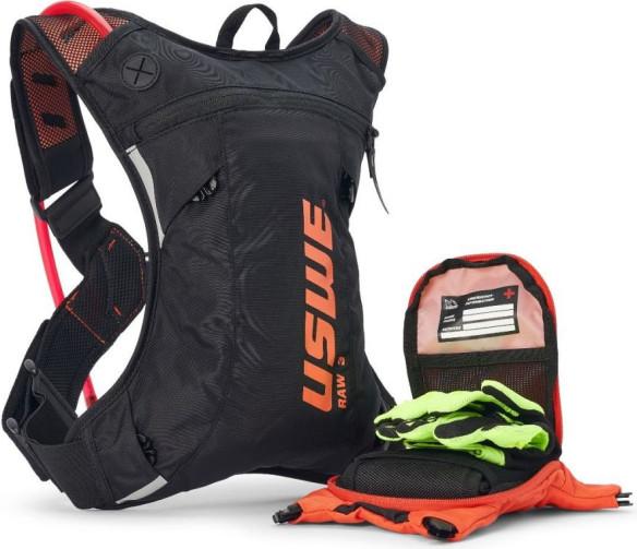 Rucsac Hidratare Raw 3 Factory Orange 2L/3L