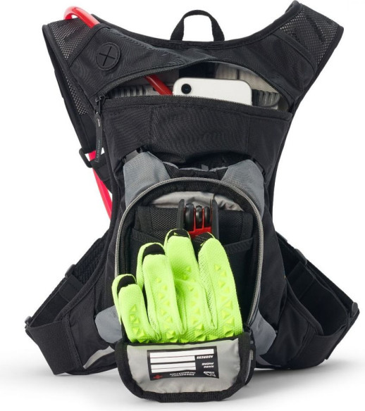 Rucsac Hidratare Raw 3 Carbon Black 2L/3L