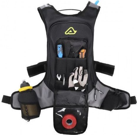 Rucsac Moto MX Hidratare X-Storm Logo 3L Black/Grey