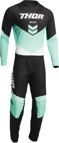 Combo Tricou+Pantaloni Sector Chev Black/Mint