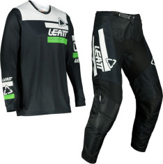 Combo Pantaloni + Tricou Ride Moto 3.5 V22 Black/Green