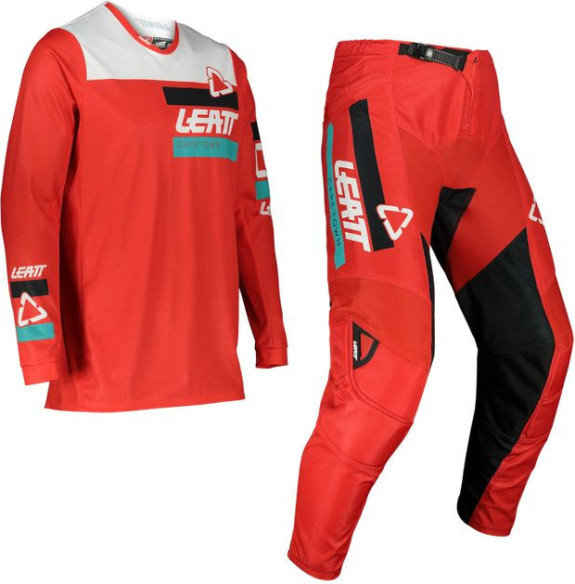 Combo Pantaloni + Tricou Ride Moto 3.5 V22 Red