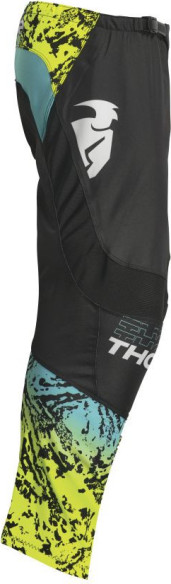 Combo Moto Tricou + Pantaloni Sector Atlas Black/Teal 23