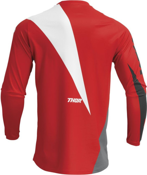 Combo Moto Tricou + Pantaloni Sector Edge Red/White 23