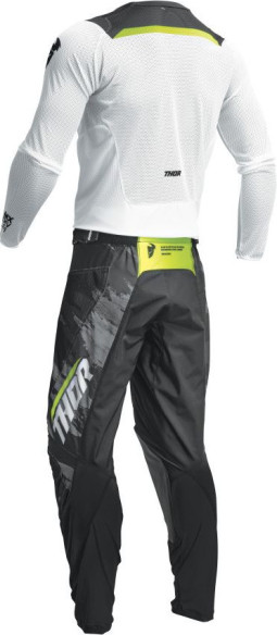 Combo Moto Tricou + Pantaloni Pulse Air Cameo White/Black 23