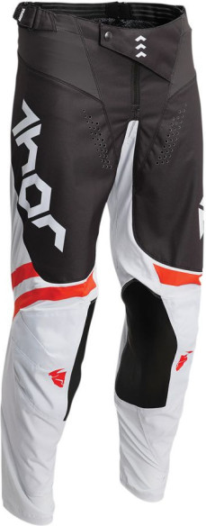 Combo Moto Tricou + Pantaloni Pulse Cube Light Gray/Red Orange 23