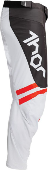 Combo Moto Tricou + Pantaloni Pulse Cube Light Gray/Red Orange 23