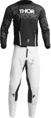 Combo Moto Tricou + Pantaloni Pulse Mono Black/White 23