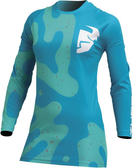 Combo Moto Tricou + Pantaloni Dama Sector Disguise Teal/Aqua 23