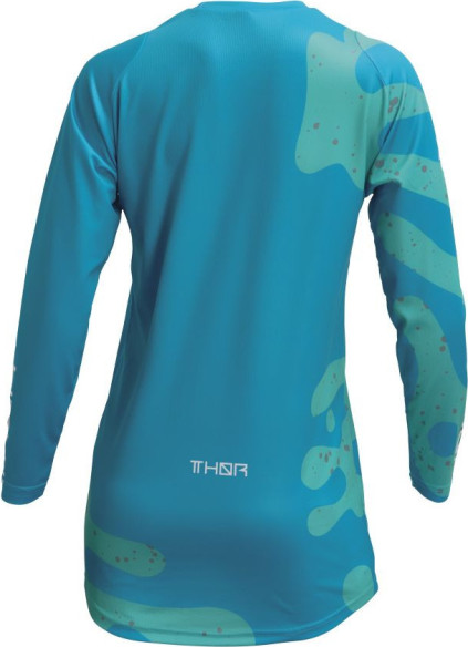 Combo Moto Tricou + Pantaloni Dama Sector Disguise Teal/Aqua 23