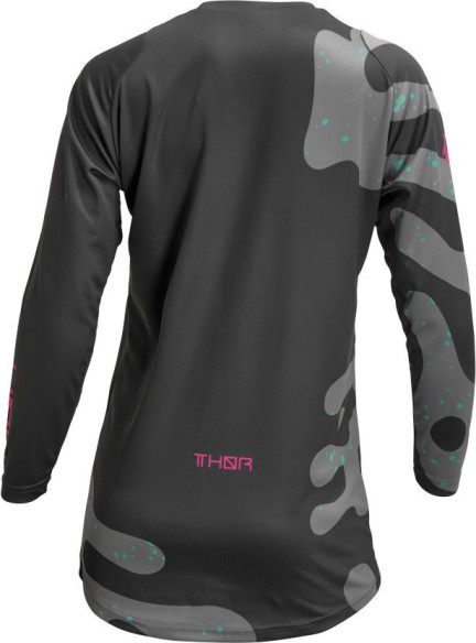 Combo Moto Tricou + Pantaloni Dama Sector Disguise Gray/Flo Pink 23