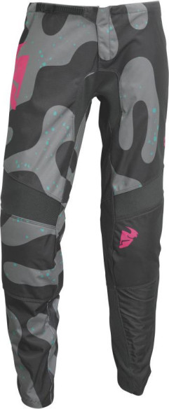 Combo Moto Tricou + Pantaloni Dama Sector Disguise Gray/Flo Pink 23