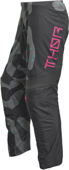 Combo Moto Tricou + Pantaloni Dama Sector Disguise Gray/Flo Pink 23