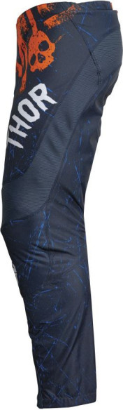 Combo Moto Tricou + Pantaloni Copii Sector Racewear Gnar Midnight/Orange 23